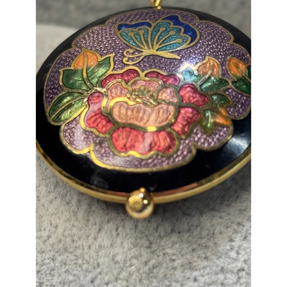 #22. Vintage Cloisonné Pendant - Picture 5 of 5